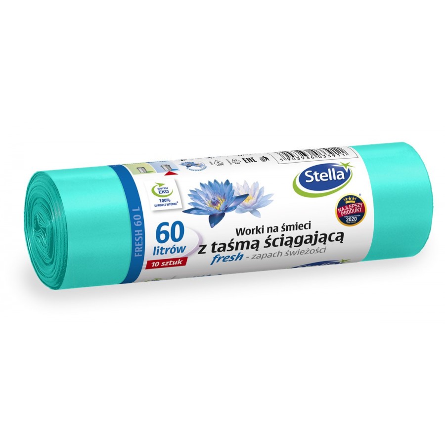 Worki-na-śmieci-60L-10szt-z-taśma-ściagajaca-zapach-fresh