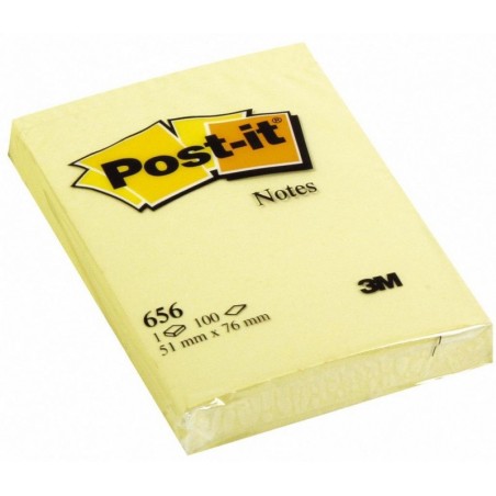 Karteczki-samoprzylepne-Post-it-51x76mm-100k-Żolte