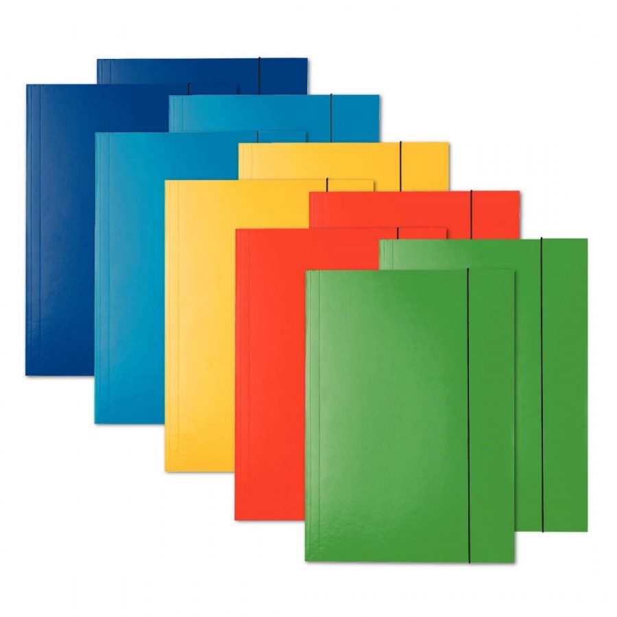 Zestaw-10-Szt-Teczka-A4-Z-Gumka-Esselte-Lakierowana-Mix-Kolorow