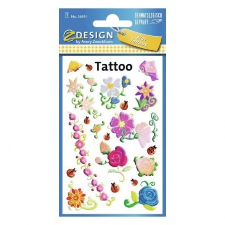 Tatuaze-dla-dzieci-kwiaty
