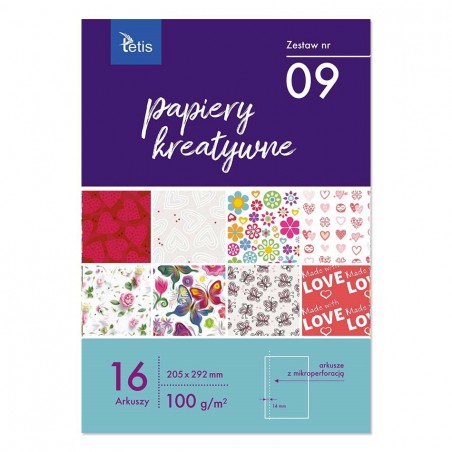 Papier-ozdobny-prezentowy-wycinanka-100g-m2-16-arkuszy-A4-Zestaw-09