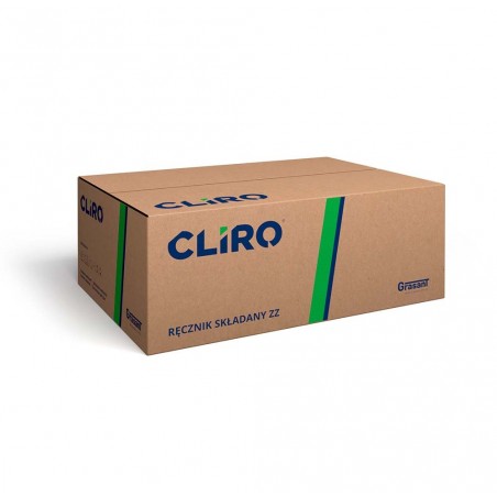 Skladany-recznik-papierowy-ZZ-4000-CLIRO-Szary