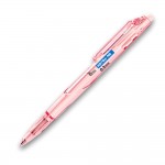 Długopis olejowy Tetis wkład niebieski 0,5 mm różowy