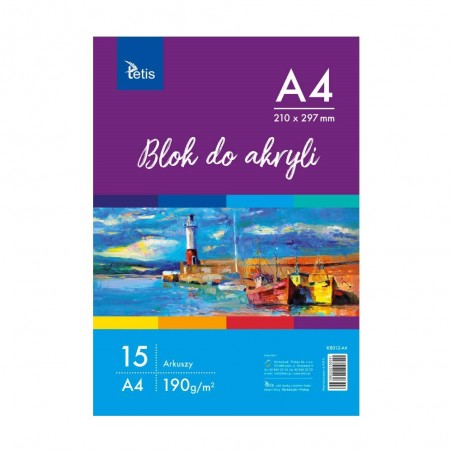Blok-do-Malowania-Farbami-Akrylowymi-Olejnymi-A4-190-g-m2-15-arkuszy