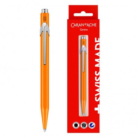 Dlugopis-CARAN-D’ACHE-849-Gift-Box-Fluo-Line-Orange-Pomaranczowy