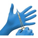 Rękawice Nitrylowe Niebieskie opakowanie 100 sztuk rozmiar L