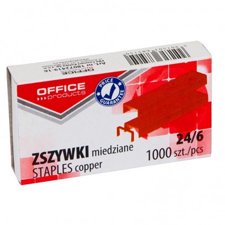 Zszywki-Office-Product-Miedziane-24-6-1000-szt