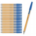 20x Długopis z Wymiennym Wkładem Q-Connect 0,4mm Niebieski