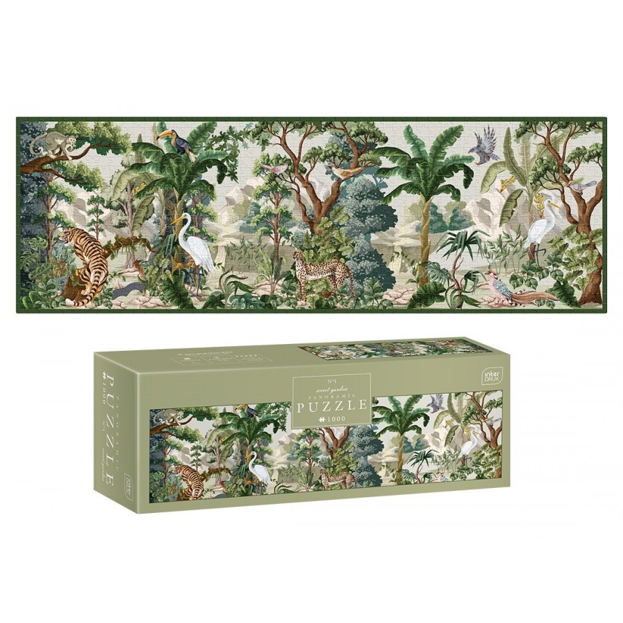 Puzzle-1000-elementow-Drzewa-Interdruk-Panorama-Secret-Garden