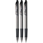 3x Długopis Pentel BK-417 automatyczny czarny