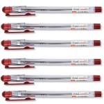 Długopis 0,7 mm Czerwony PENTMATE FLEXI 6szt