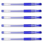 Długopis żelowy 0,5mm Donau niebieski 6szt
