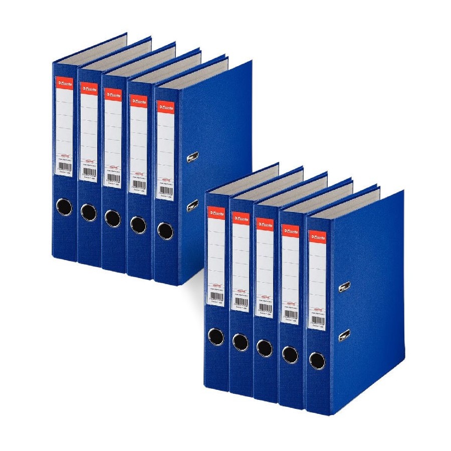 Segregator-Esselte-Eco-A4-50-MM-NIEBIESKI-10szt
