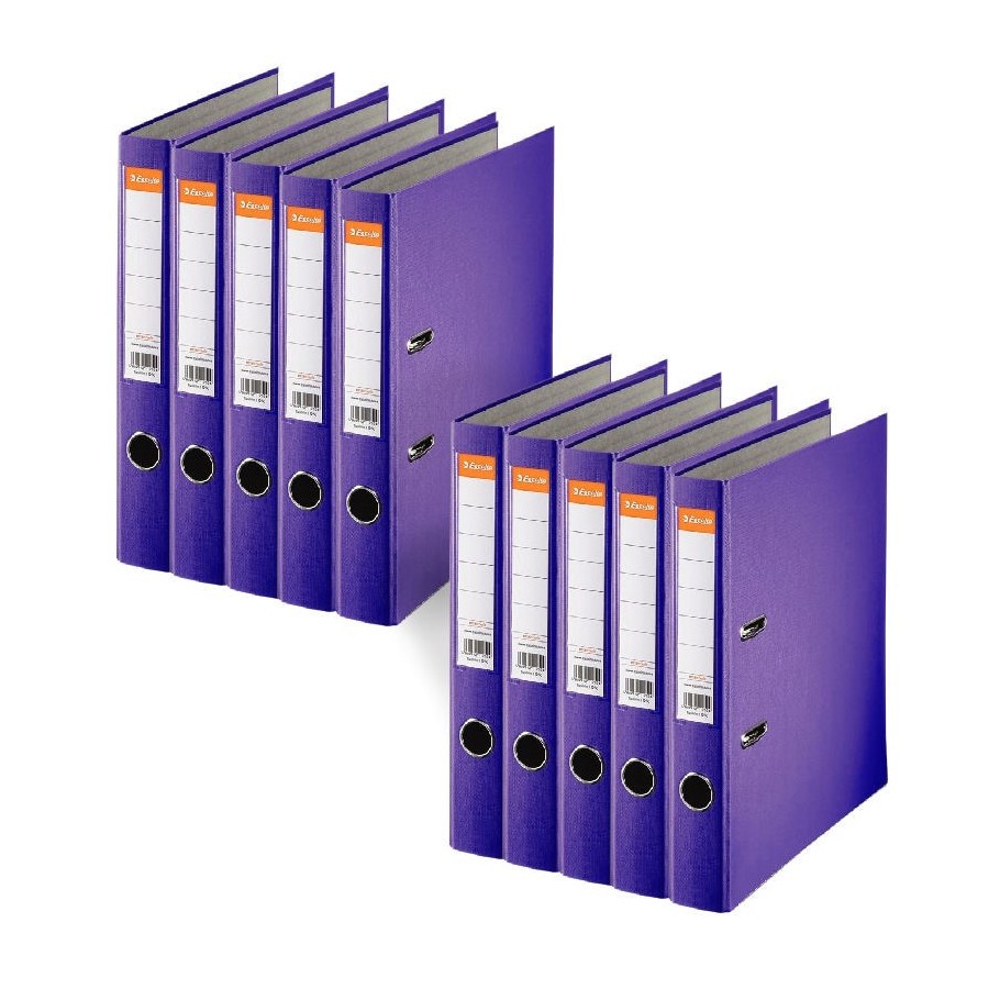 Segregator-Esselte-Eco-A4-50-MM-FIOLETOWY-10szt