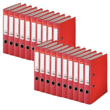 Segregator-Esselte-Eco-A4-50-MM-CZERWONY-20-szt